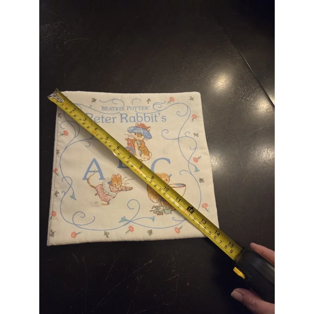 Vintage Beatrix Potter Peter Rabbits ABC Cloth Baby‎ Book